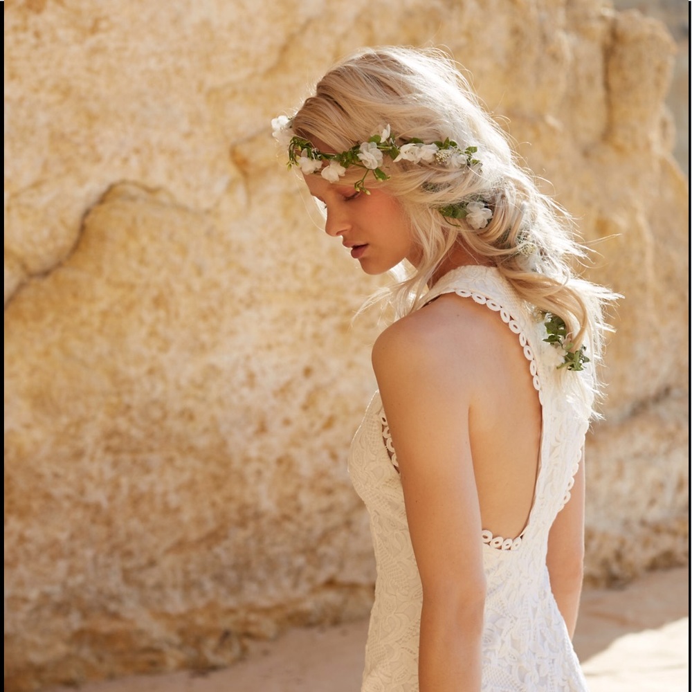 BHLDN NEW Cynthia Rowley racerback dress size 0